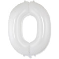 Ф ЦИФРА 0 40" White