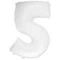 Ф ЦИФРА 5 40"White