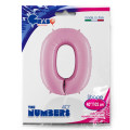 Г ЦИФРА 0 40" Пастель Pink
