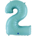 Г ЦИФРА 2 40" Пастель Blue