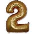 Г ЦИФРА 2 40" Gold