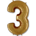 Г ЦИФРА 3 40" Gold