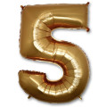 Г ЦИФРА 5 40" Gold